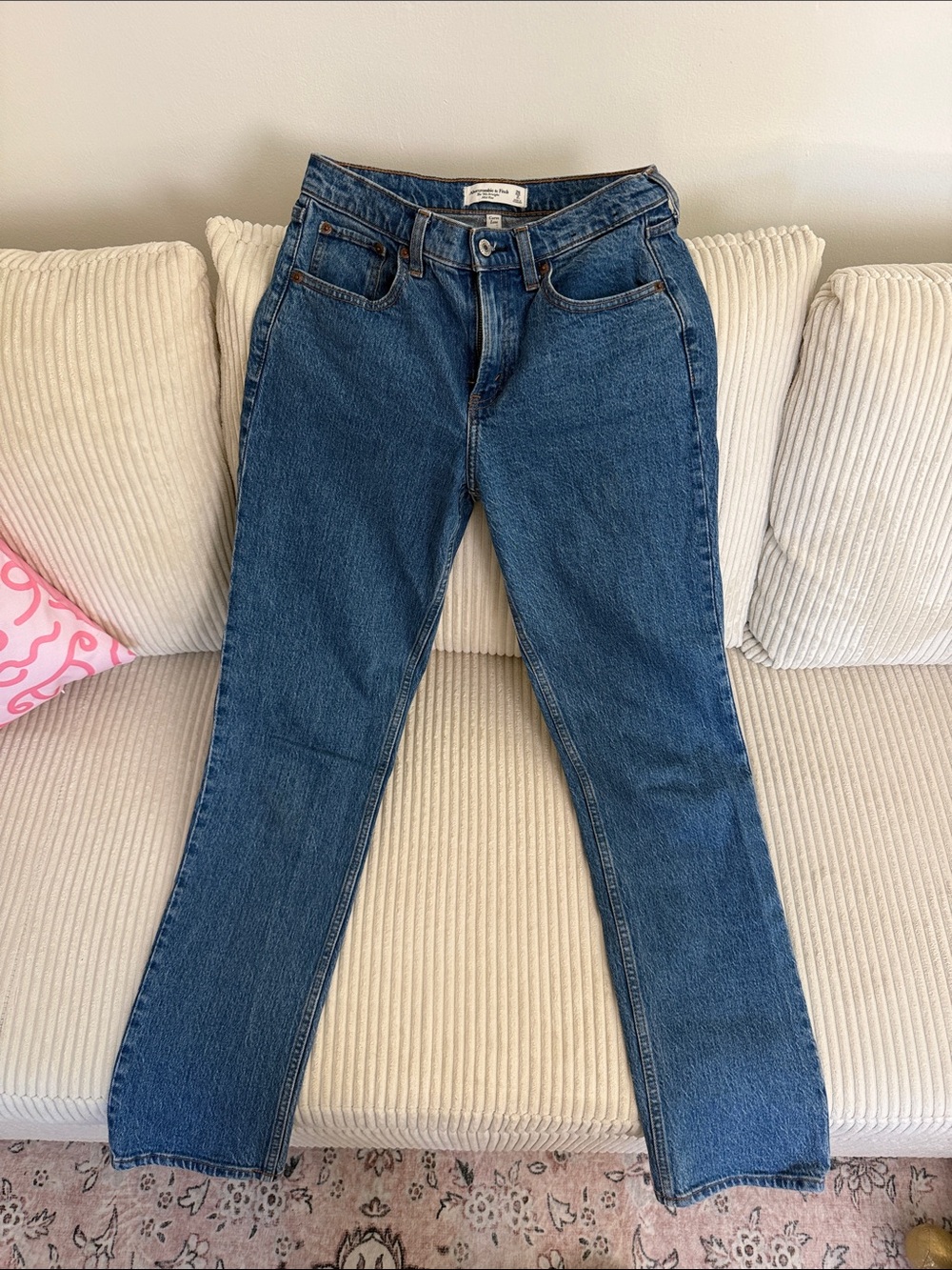 Abercrombie curve love Blue Denim Jeans - Women's